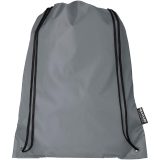 Vue 2 de Sac à dos RPET Oriole avec cordon de serrage 5L