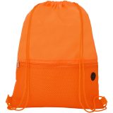 Vue 2 de Sac à dos Oriole avec cordon, en maille filet 5L