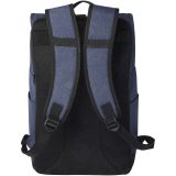 Vue 3 de Sac à dos Libra recyclé GRS avec rabat enroulable pour ordinateur portable de 15,6" 12L