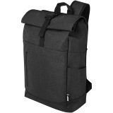 Vue 9 de Sac à dos Libra recyclé GRS avec rabat enroulable pour ordinateur portable de 15,6" 12L
