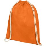 Vue 10 de Sac à dos Oregon en coton de 140 g/m² avec cordon de serrage 5L