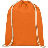 Vue 11 de Sac à dos Oregon en coton de 140 g/m² avec cordon de serrage 5L