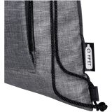 Vue 7 de Sac pliable 7 L recyclé avec cordon de serrage Ash