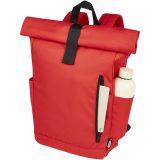 Vue 19 de Sac à dos Byron de 18 L en RPET GRS 15,6" avec dessus enroulable
