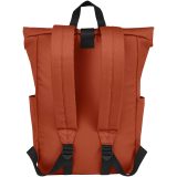 Vue 3 de Sac à dos Byron de 18 L en RPET GRS 15,6" avec dessus enroulable