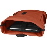 Vue 6 de Sac à dos Byron de 18 L en RPET GRS 15,6" avec dessus enroulable