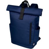 Vue 1 de Sac à dos Byron de 18 L en RPET GRS 15,6" avec dessus enroulable