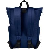 Vue 3 de Sac à dos Byron de 18 L en RPET GRS 15,6" avec dessus enroulable