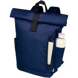 Vue 4 de Sac à dos Byron de 18 L en RPET GRS 15,6" avec dessus enroulable
