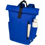 Vue 4 de Sac à dos Byron de 18 L en RPET GRS 15,6" avec dessus enroulable