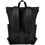 Vue 3 de Sac à dos Byron de 18 L en RPET GRS 15,6" avec dessus enroulable