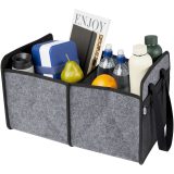 Vue 4 de Rangement pliable pour voiture Felta en feutre recyclé certifié GRS