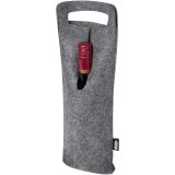 Vue 1 de Sac à vin Felta de 75 cl en feutrine recyclée certifié GRS