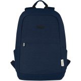 Vue 2 de Sac à dos anti-vol pour ordinateur portable Joey de 18 L en toile recyclée GRS 15,6 pouces