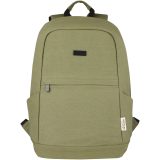 Vue 9 de Sac à dos anti-vol pour ordinateur portable Joey de 18 L en toile recyclée GRS 15,6 pouces