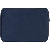 Vue 3 de Housse pour ordinateur portable Joey de 2 L en toile recyclée GRS 14 pouces