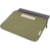 Vue 10 de Housse pour ordinateur portable Joey de 2 L en toile recyclée GRS 14 pouces