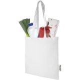 Vue 3 de Sac shopping Madras en coton certifié GRS de 140 g/m2 de 7 L