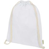 Vue 1 de Sac à dos avec cordon en coton organique Orissa 140 g/m² 5L