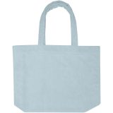 Vue 2 de Sac shopping Siam en tissu éponge recyclé GRS de 13 L