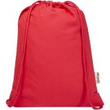 Vue 10 de Sac de 5 L avec cordon Oregon Blend en coton recyclé 140 g/m² certifié GRS