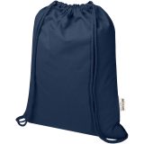 Vue 1 de Sac de 5 L avec cordon Oregon Blend en coton recyclé 140 g/m² certifié GRS