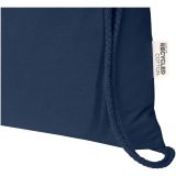 Vue 4 de Sac de 5 L avec cordon Oregon Blend en coton recyclé 140 g/m² certifié GRS