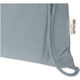 Vue 4 de Sac de 5 L avec cordon Oregon Blend en coton recyclé 140 g/m² certifié GRS