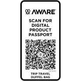 Vue 6 de Sac de voyage Trip Aware™ de 42 L en matériaux recyclés