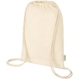 Vue 1 de Sac refermable à cordon Odisha de 5 L bio certifié OCS 100 g/m²