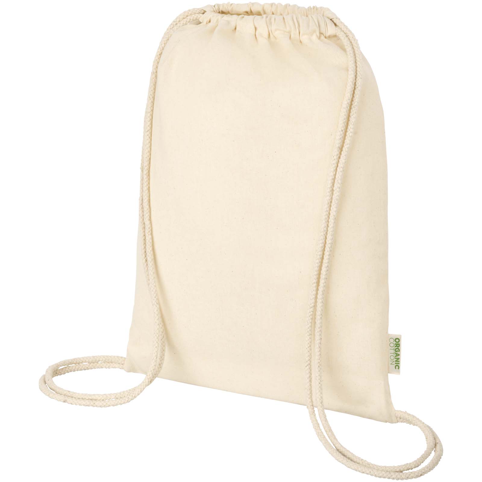 Sac refermable à cordon Odisha de 5 L bio certifié OCS 140 g/m²
