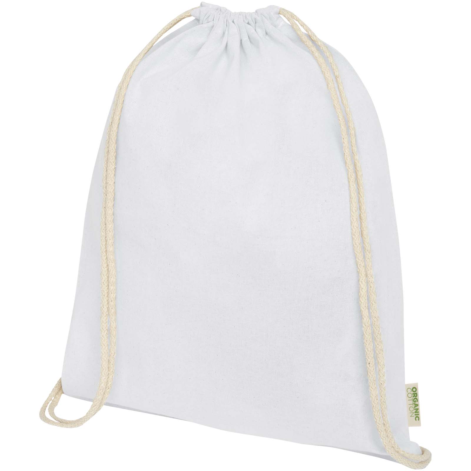 Sac refermable à cordon Odisha de 5 L bio certifié OCS 140 g/m²