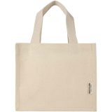 Vue 2 de Mini sac shopping Odessa à soufflet en coton recyclé de 9 L et 220 g/m² certifié GRS