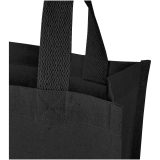 Vue 10 de Mini sac shopping Odessa à soufflet en coton recyclé de 9 L et 220 g/m² certifié GRS