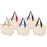 Vue 10 de Sac shopping Sierra pliable en coton recyclé GRS 140 g/m2 12 L