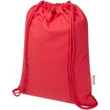 Vue 11 de Sac Peru Blend de 5 L avec cordon en coton recyclé 180 g/m2 certifié GRS