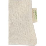 Vue 3 de Sac cadeau bio OCS Odisha 140 g/m2 15 x 10 cm