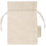 Vue 2 de Sac cadeau bio OCS Odisha 140 g/m2 15 x 10 cm
