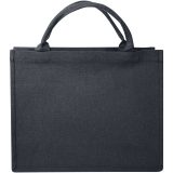Vue 3 de Sac shopping Trace recyclé 500 g/m² pour livre Aware™
