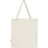 Vue 3 de Sac shopping à soufflets Madras en coton recyclé 140 g/m² certifié GRS 12L