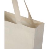 Vue 4 de Sac shopping à soufflets Madras en coton recyclé 140 g/m² certifié GRS 12L