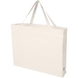 Vue 1 de Sac shopping Odessa en coton recyclé 220 g/m² certifié GRS 40L