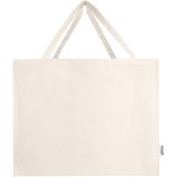 Vue 2 de Sac shopping Odessa en coton recyclé 220 g/m² certifié GRS 40L