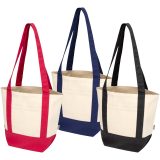 Vue 7 de Mini sac shopping Sam en coton recyclé GRS 320 g/m2