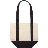 Vue 3 de Mini sac shopping Sam en coton recyclé GRS 320 g/m2