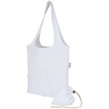 Vue 1 de Sac fourre-tout pliable en coton recyclé GRS « Madras Blend » 140 g/m², 7 L