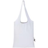 Vue 3 de Sac fourre-tout pliable en coton recyclé GRS « Madras Blend » 140 g/m², 7 L