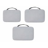 Vue 3 de Cubes de rangement recyclés Jet GRS - lot de 3