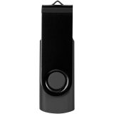 Vue 3 de Clé USB 4 Go Rotate-metallic