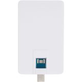 Vue 3 de Clé USB Duo Slim de 32 Go avec ports Type-C et USB-A 3.0
